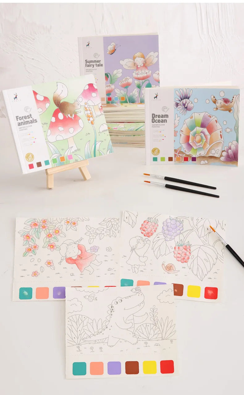 Creative WaterColor Painting Book