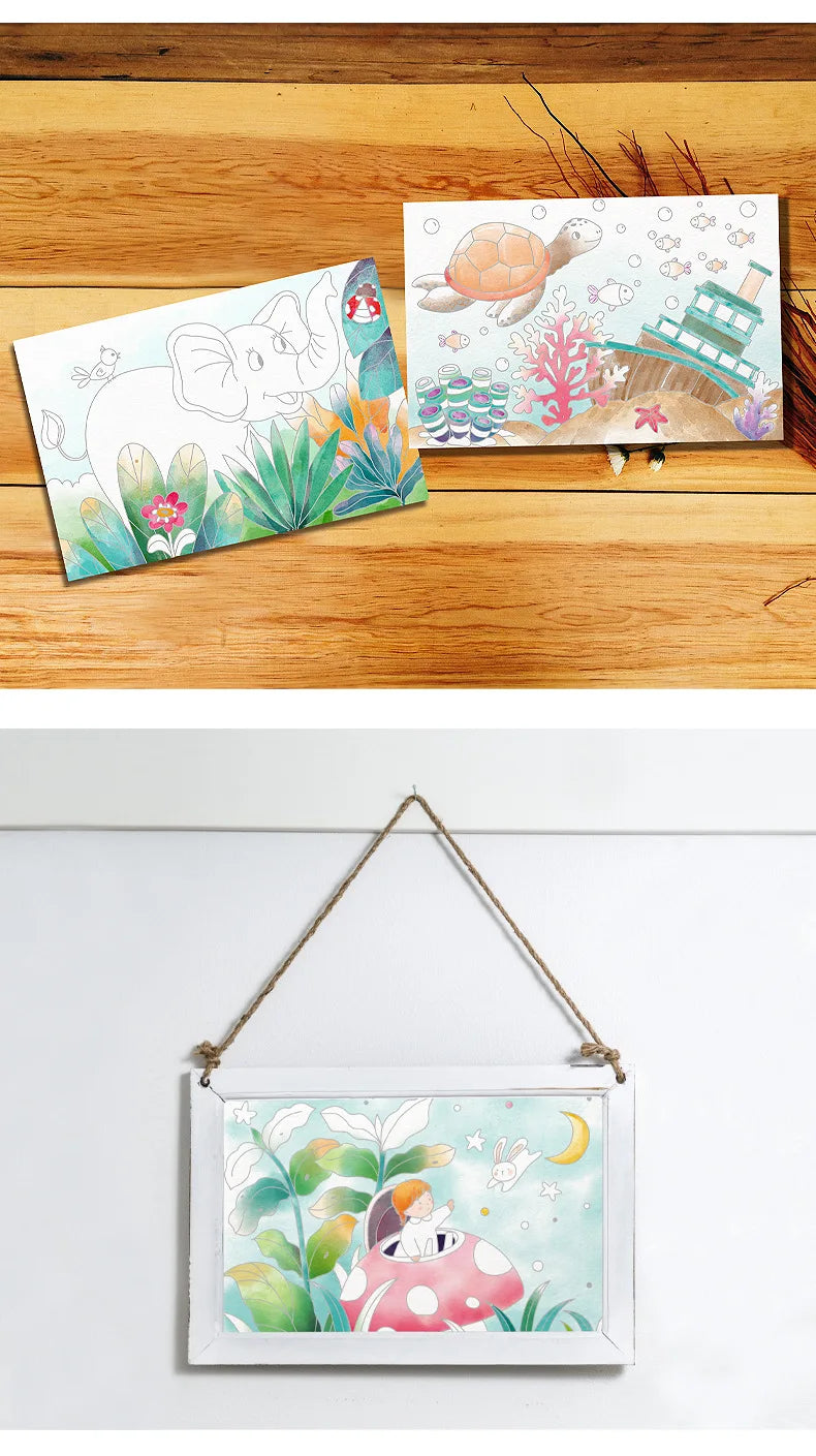 Creative WaterColor Painting Book