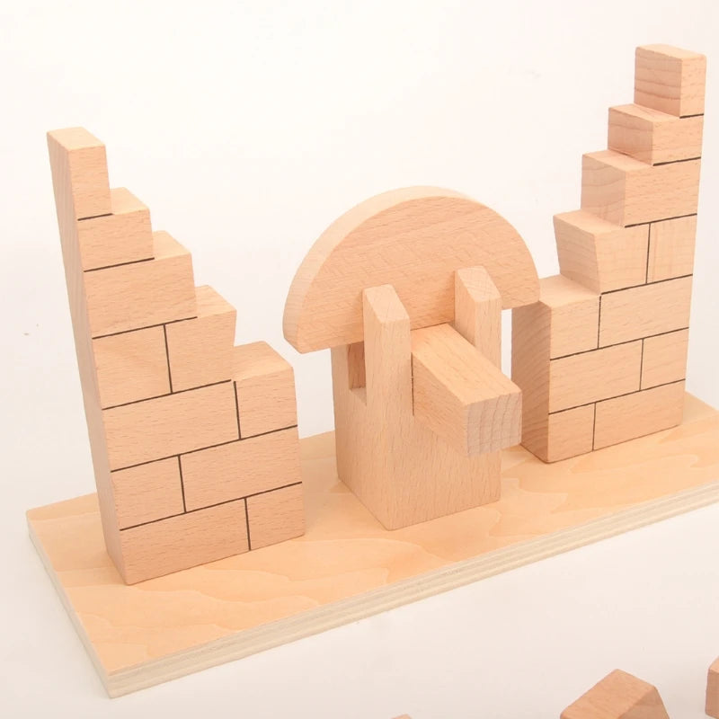 Education Set Roman Arch Bridge Toy