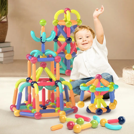 STEM Magnetic Building Sticks Blocks Toy