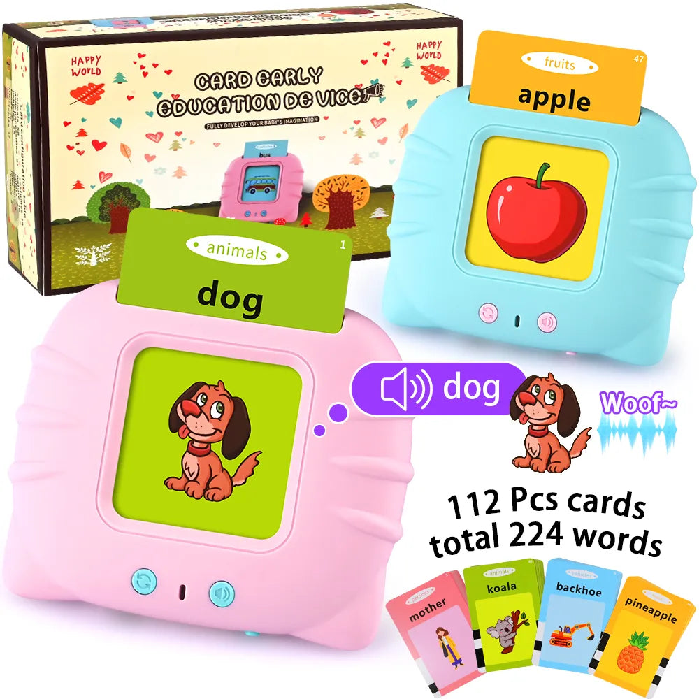 Toddler Flash Cards Learning Toy