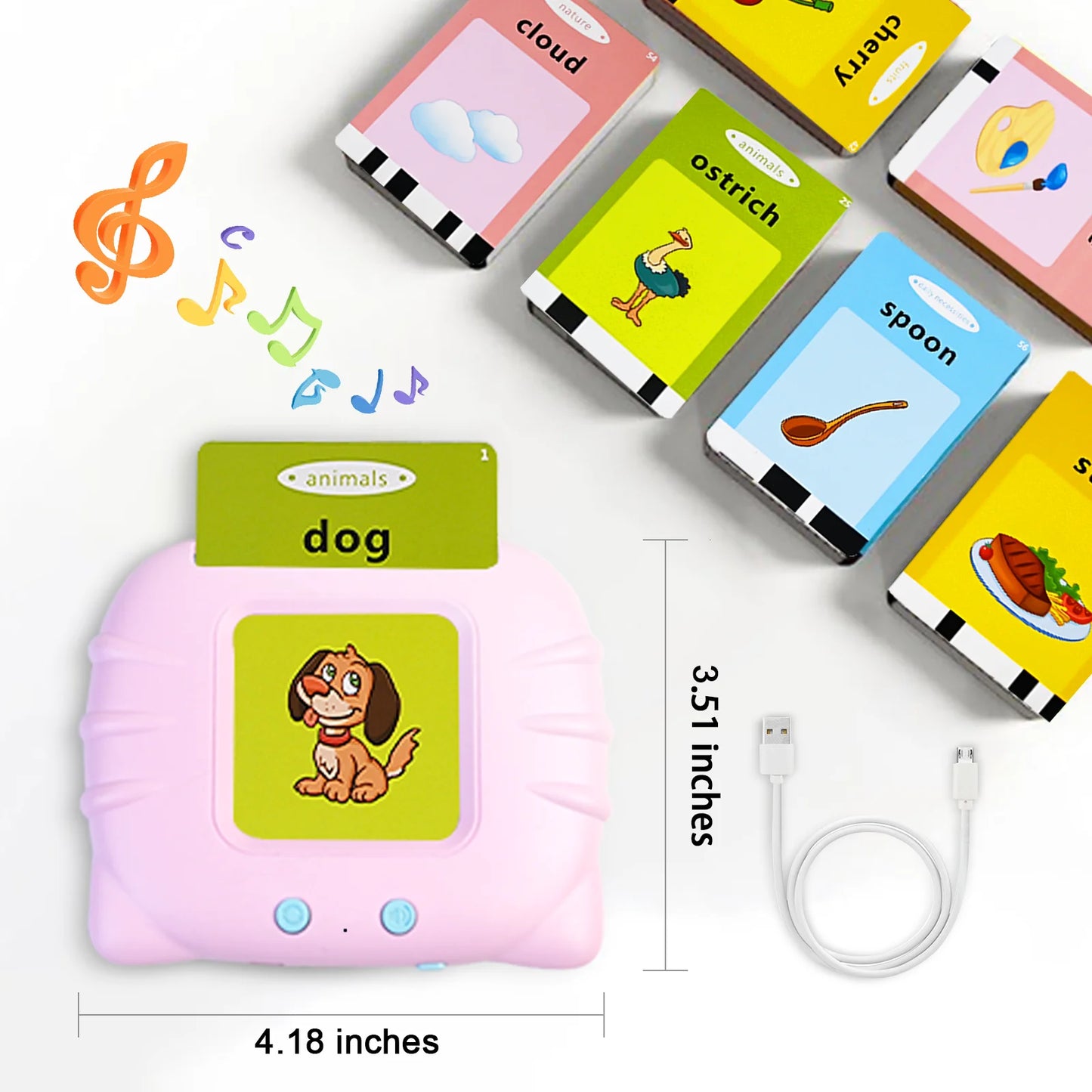 Toddler Flash Cards Learning Toy