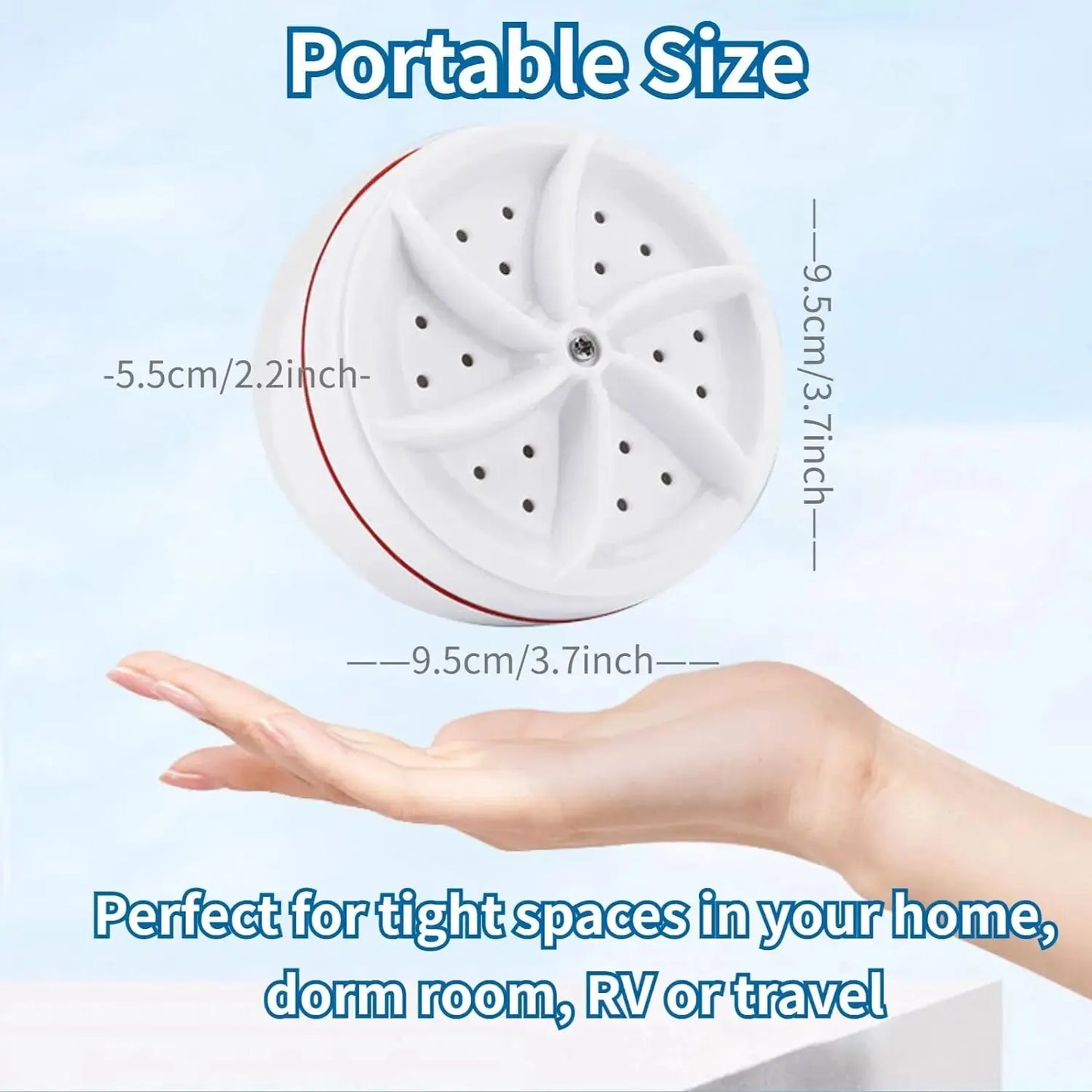 Mini Travel Portable Washing Machine USB