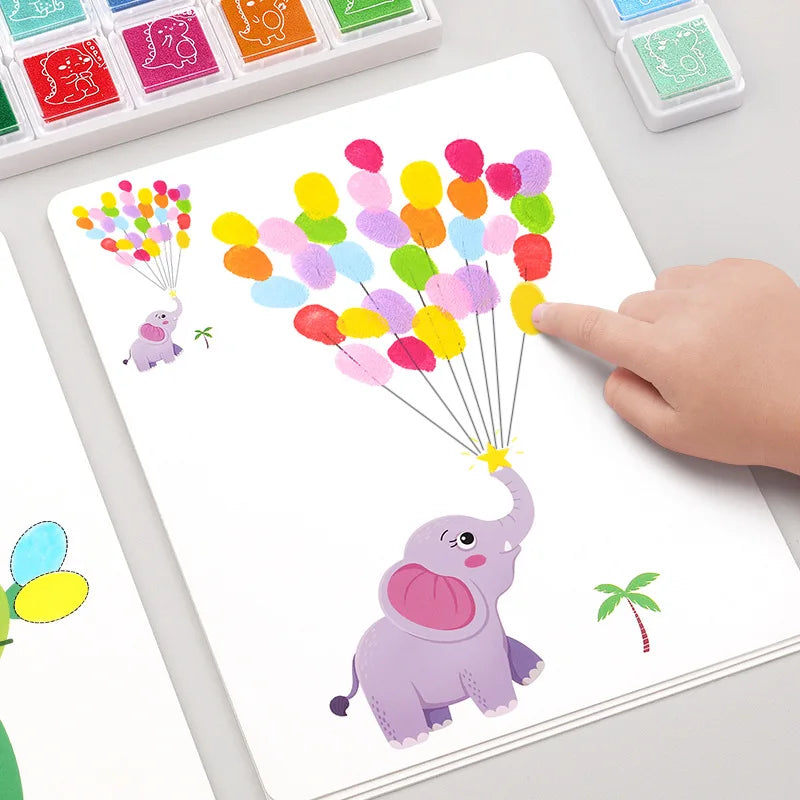 MagicTouch Creative Finger Paint & Doodle Set