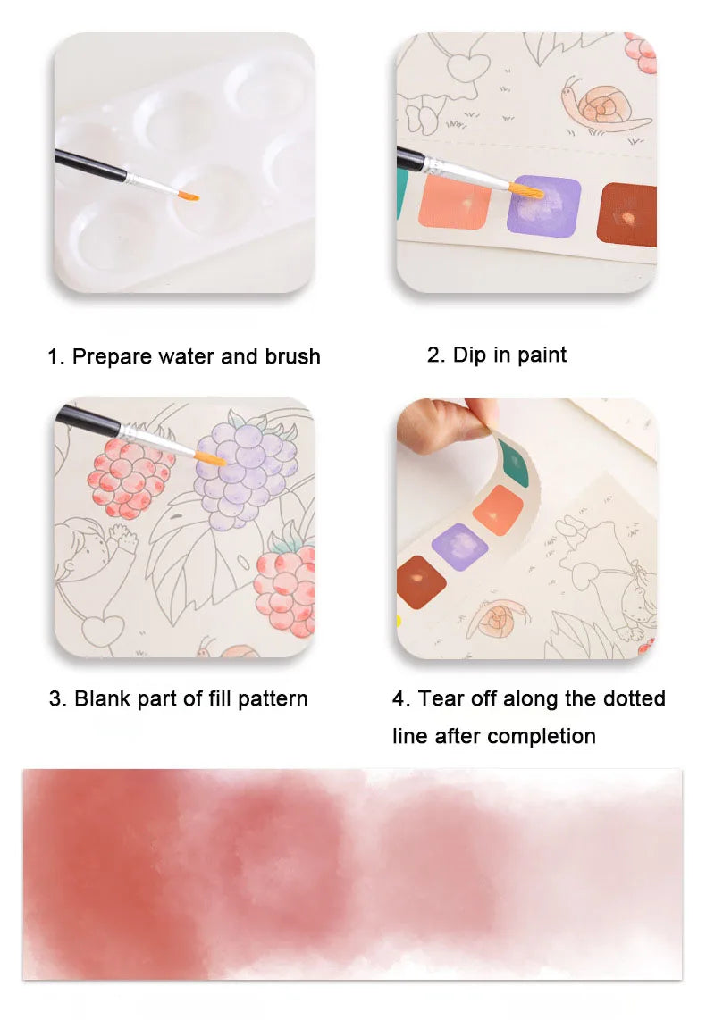 Creative WaterColor Painting Book